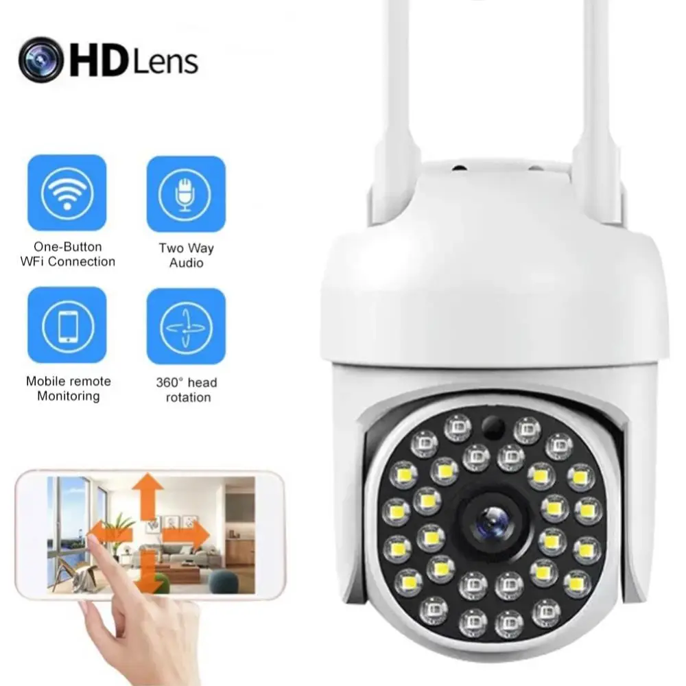 Vi365 1080P 2MP Wifi Ptz Wireless Cctv Security Camera Human Shape ...