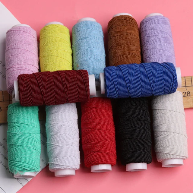 Elastic Sewing Thread Sewing Machine  Threads Sewing Embroidery Machine -  Colorful - Aliexpress