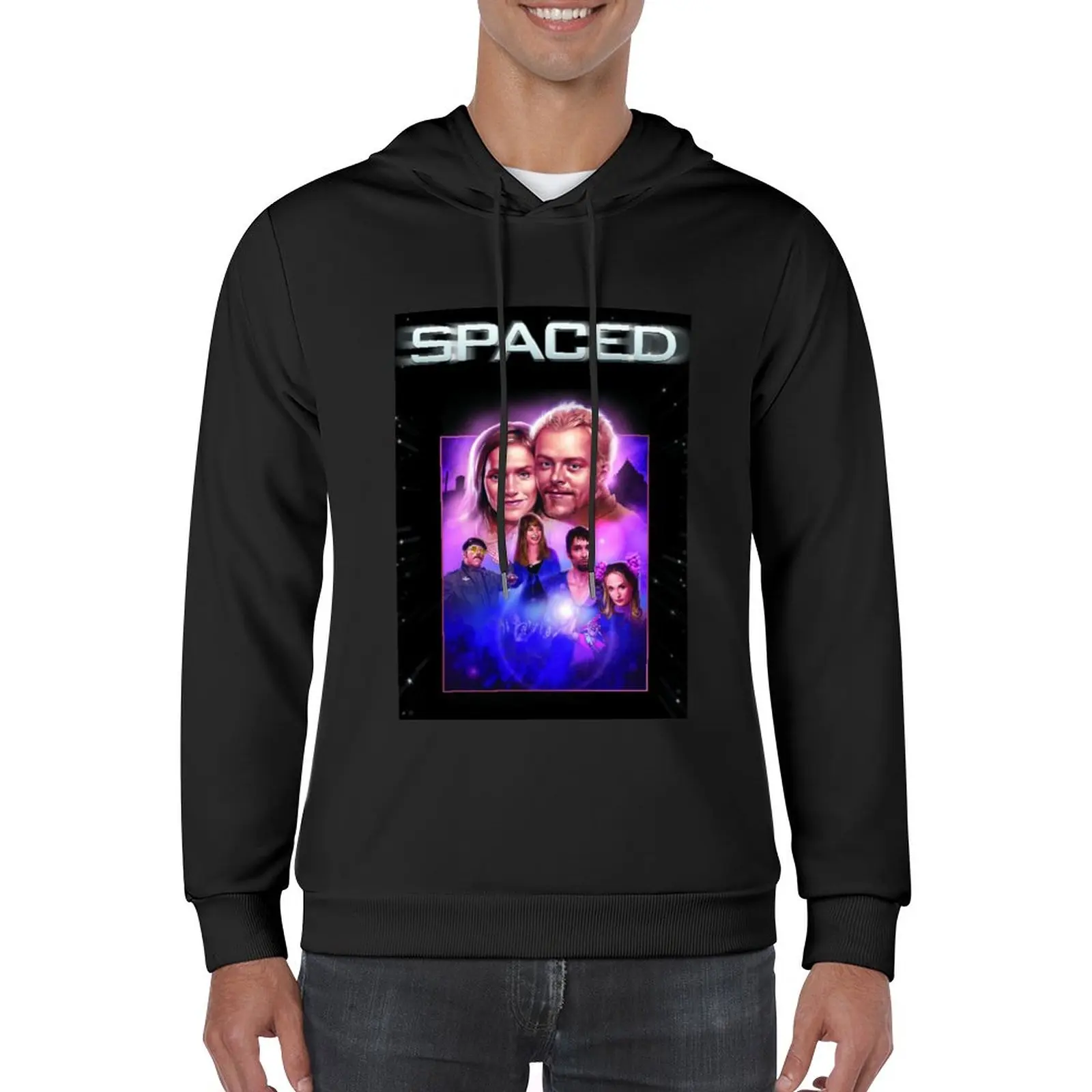 

New Spaced TV Show Artwork Pullover Hoodie graphic t shirts men mens clothes autumn jacket men essentials hoodie