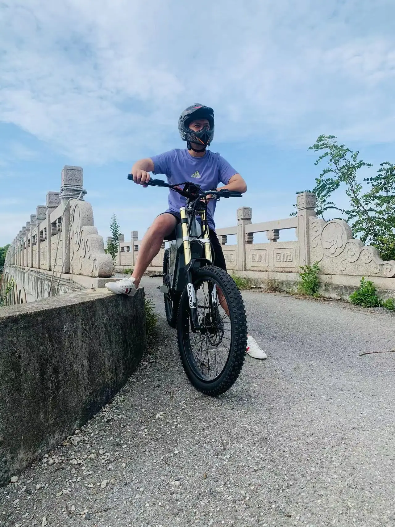New SS60 Electric Dirt Bike 5000w Bomber Electric Bicycle