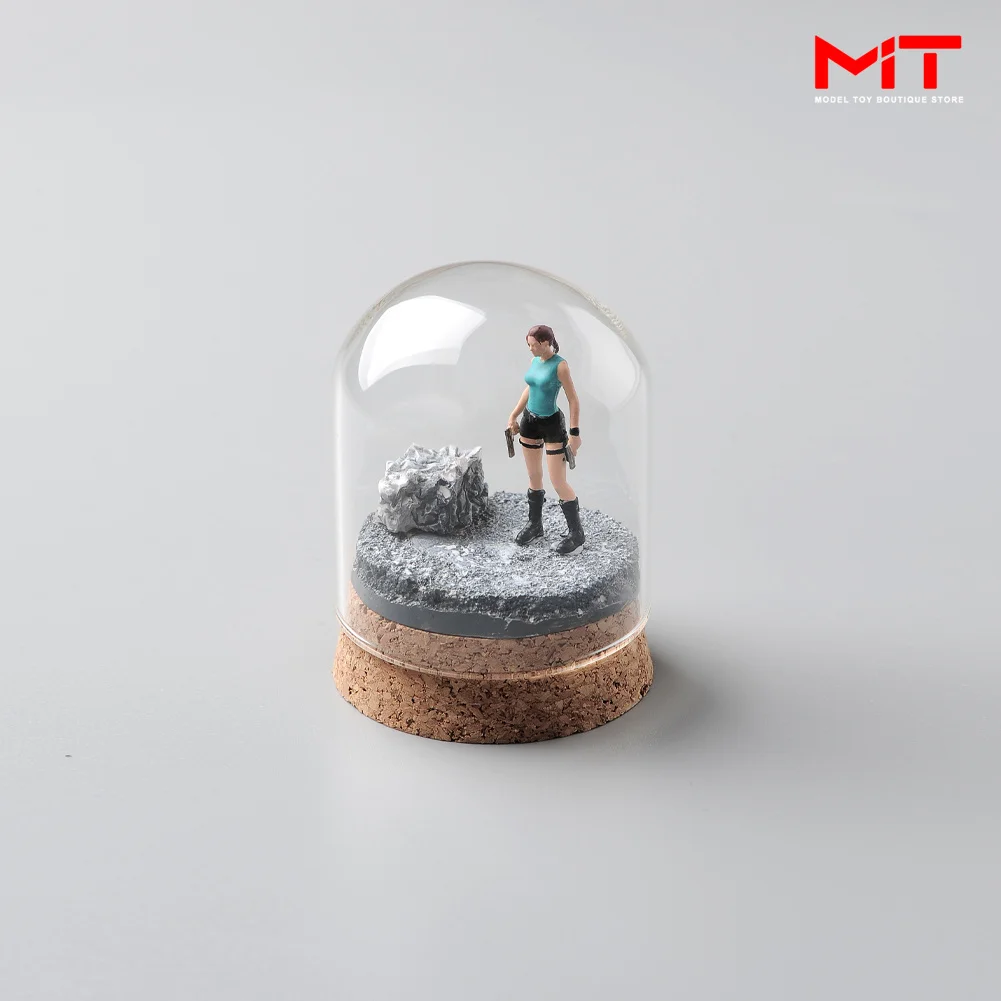 Фото Миниатюрная фигурка муравья ручной работы 1/64 1/43, модель для девушек, стеклянные мини-сцены для коллекционирования, Творческая фотография «сделай сам» №3