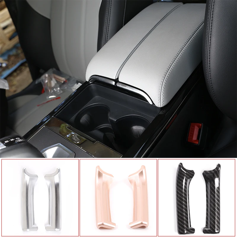 

Car Interior Armrest Box Switch Strip Cover Trim for Land Rover Range Rover Evoque L551 2019 2020 Car Accessories