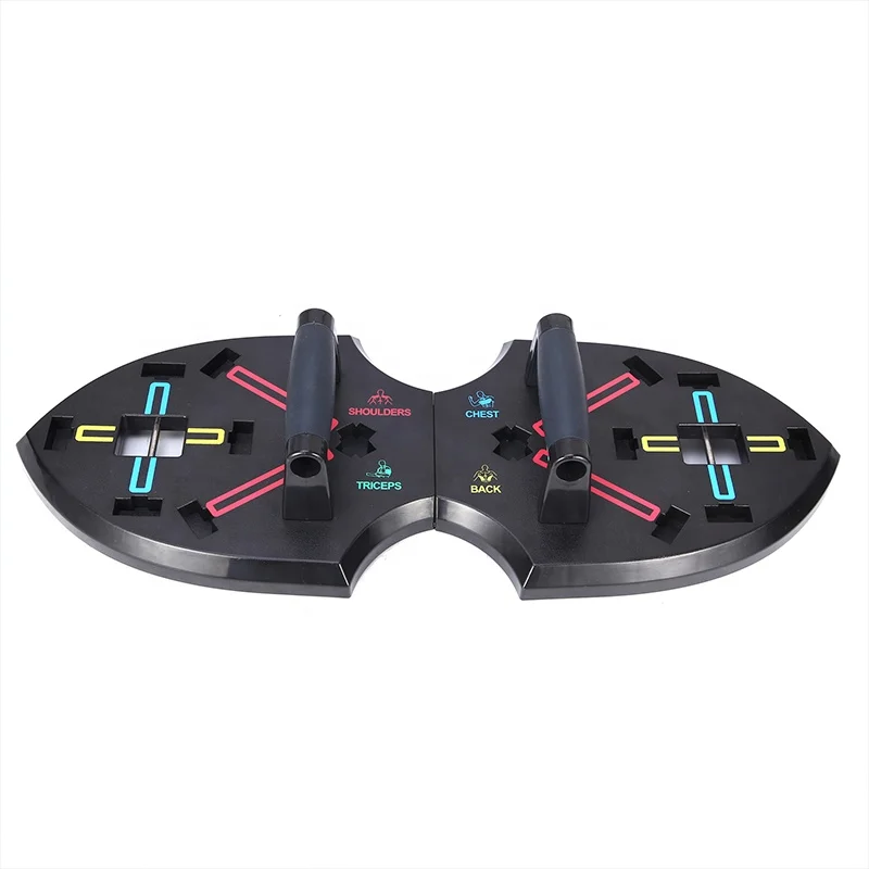 Home Fitness Equipment Push Up Training Board Foldable Push Up Rack Board