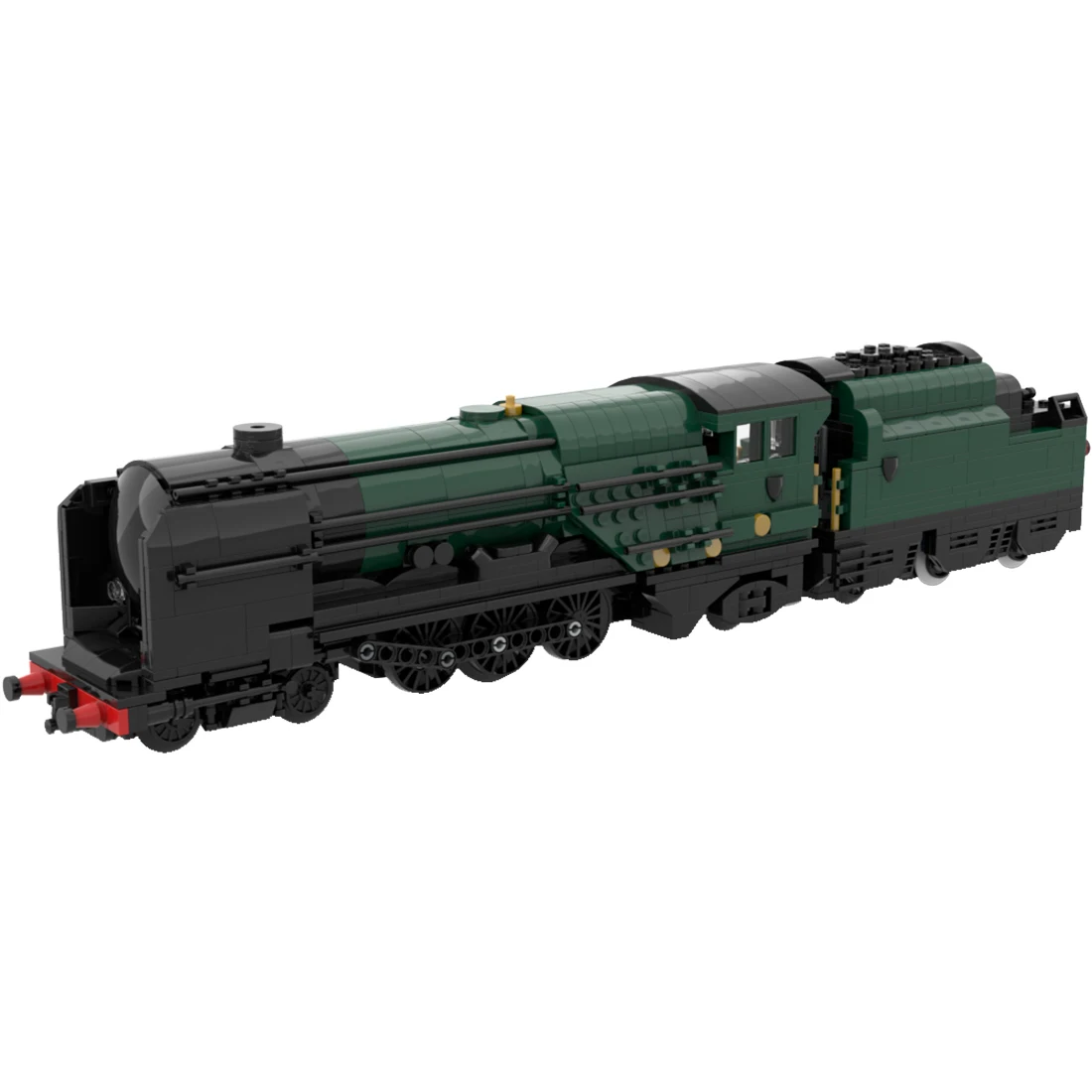 

Authorized MOC-37965 Emerald Night Class A3-A Locomotive Train 1325parts Building Blocks MOC Set - By KernowBrix