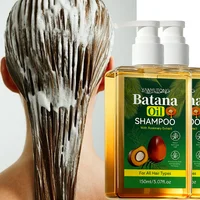 Shampooing et après-shampoing nourrissants à l'huile de Batana biologique pour cheveux abîmés, renforce, prévient la chute des cheveux et contrôle les pellicules 3