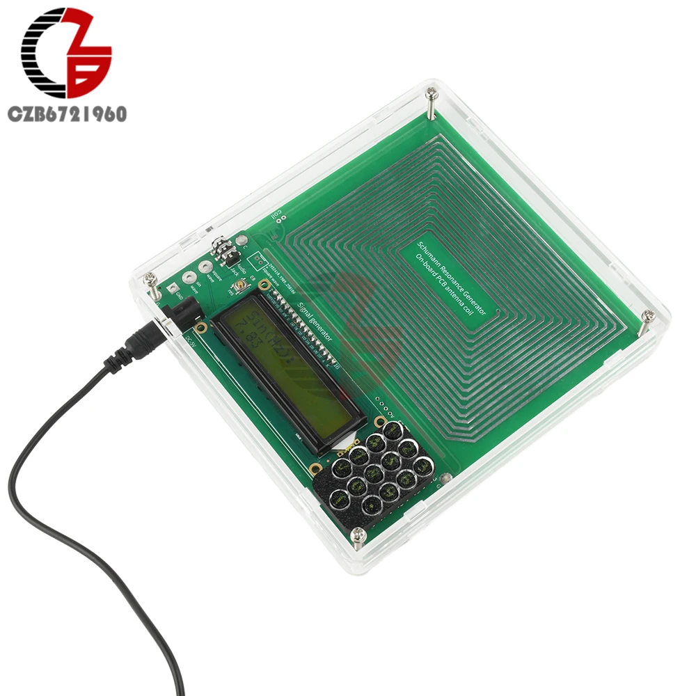 DC 5V Signal Generator 7.83Hz Schumann Resonances Generator Adjustable 0.01Hz-100000Hz Ultra-low Frequency Audio Resonator