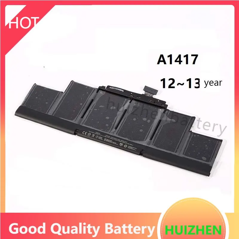 

New Laptop Battery for Apple MacBook Pro 15in MC976 MC975 A1398 2012-2013 year A1417