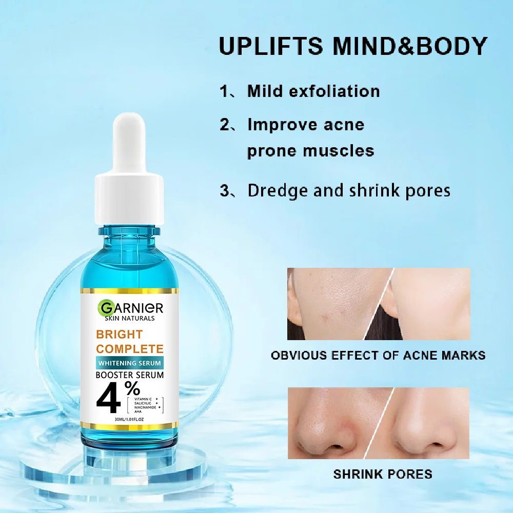 30ml Whitening Essence Removes Marks Comedones Blackheads Face Repair Serum Shrinks Pores Moisturizes Brightening Skin Essence 2