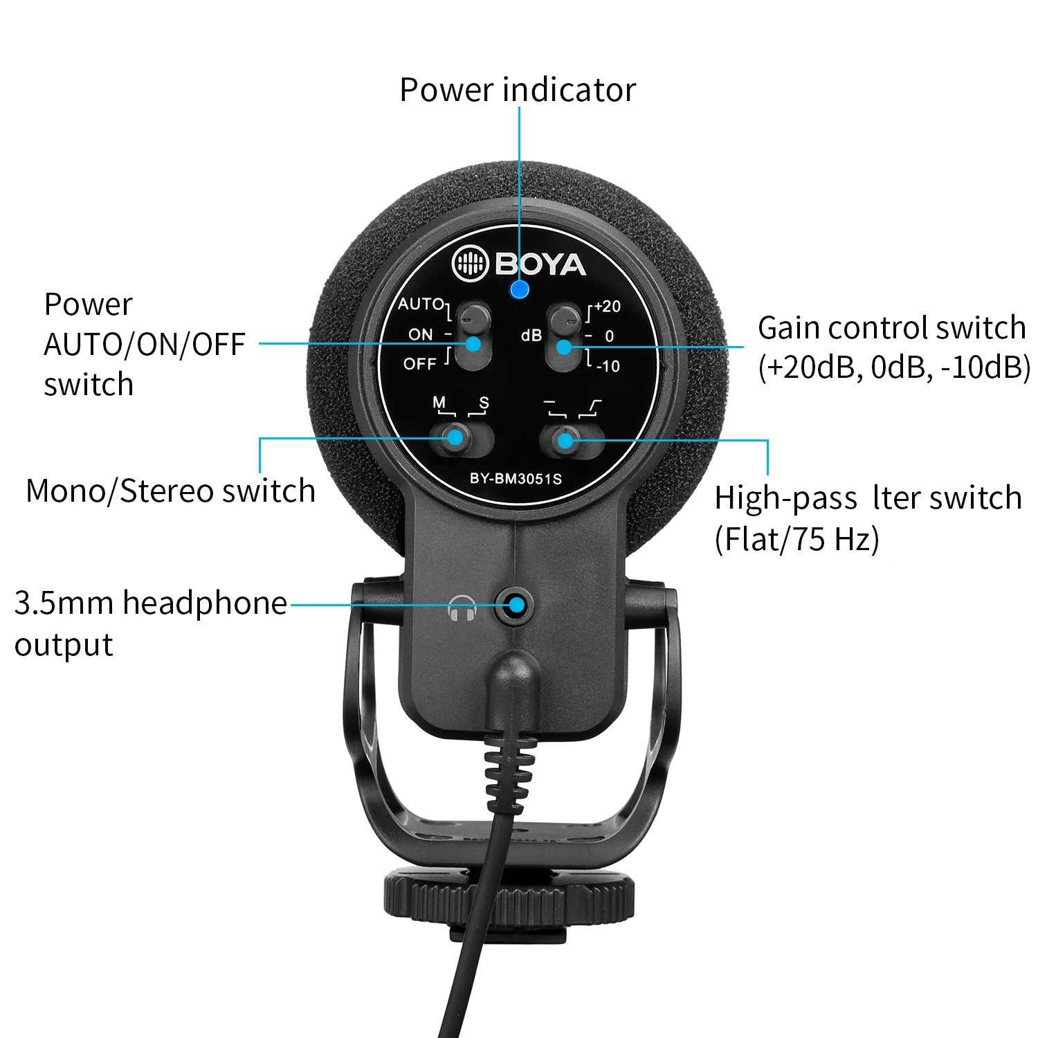 usb microphone BOYA Professional Supercardioid Condenser Camera Shotgun Mini Microphone for PC iPhone Smartphone DSLR Nikon Canon Photography dynamic microphone