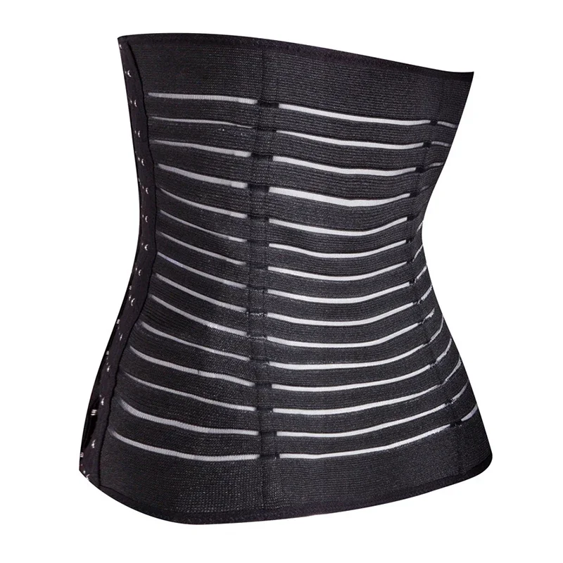 Männer Taille Unterstützung Taille Trainer Korsett Hüftgürtel Bodybuilding Bauch Abnehmen Gürtel Modellierung Riemen Bauch-steuer Atmungsaktive Gürtel – Detail 3