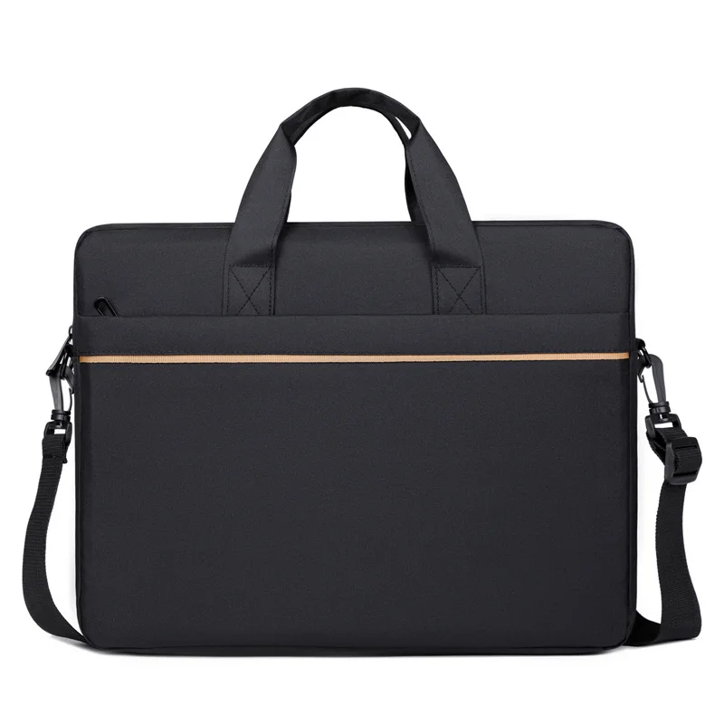 Waterproof Laptop Sleeve Bag with Shoulder Strap - 15.6 Inch Portable Computer Briefcase