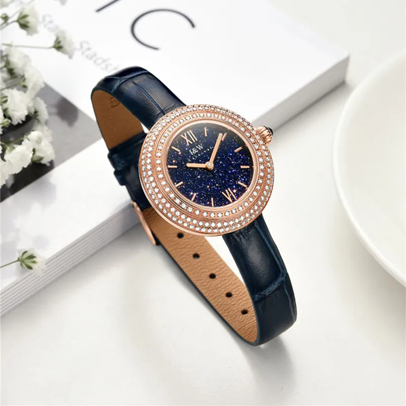 CARNIVAL Brand Fashion Watches for Women Ladies Luxury Diamond Girls Quartz Wristwatch Female Dress Clock Waterproof Reloj Mujer
