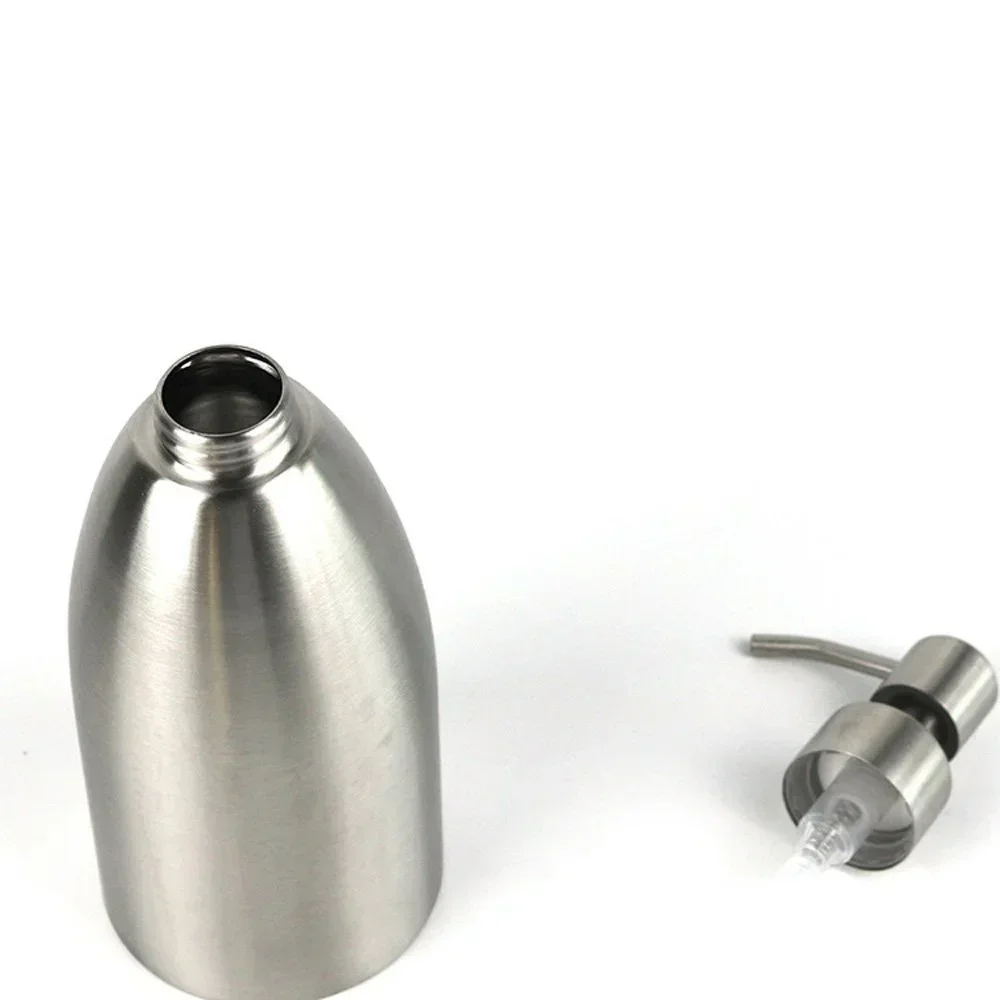 Description Picture 5 of itemHot 500ml Stainless Steel Polished Soap Dispenser Press Type Liquid Lotion Bottle Shampoo Container Bathroom Hardware