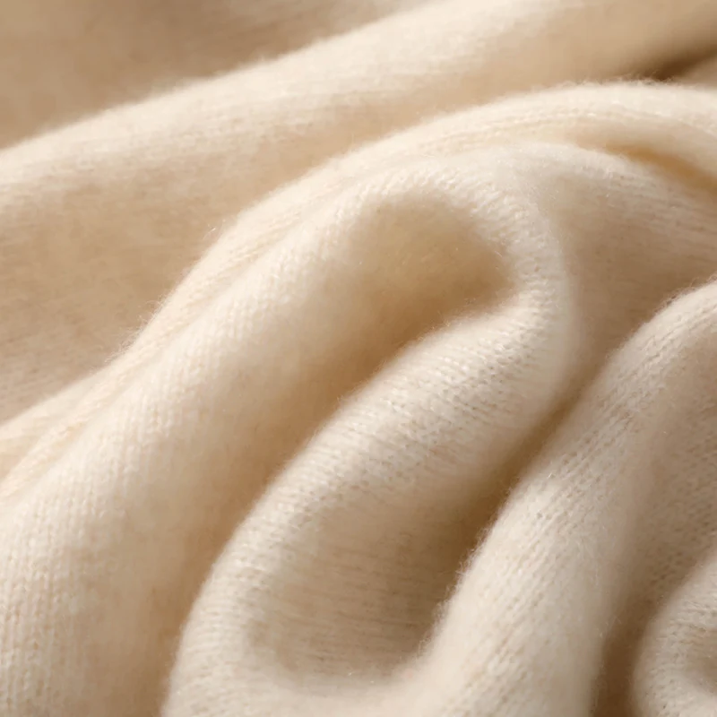 New 100% Cashmere Scarf In Autumn And Winter 180*45CM Men's And Women's Knitted Comfortable Soft Solid Color Scarf Warm Scarf. 2