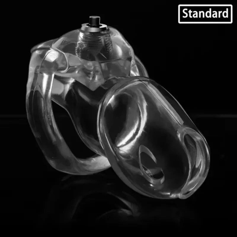 HT-V5 Chastity Cage Device Male Cock Cage 4 Sizes Penis Ring Chastity Penis Lock Bondage Belt Fetish Sex Toys for Man Gay