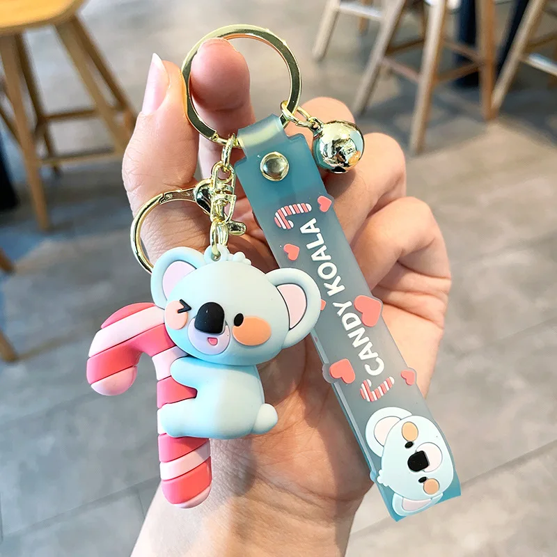 kieques Cute Diamond Bear Keychains for Women、Kids、Girls，Key Chain for Car  Keys、Handbags、Backpack、Wallet，Personalized Funny