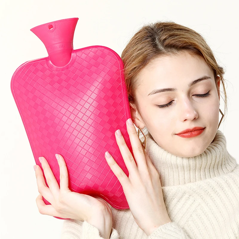 3000ml 대용량 뜨거운 물병 물 PVC 물병 위 허리 핸드 워머 겨울 재사용 가능한 핫 팩
