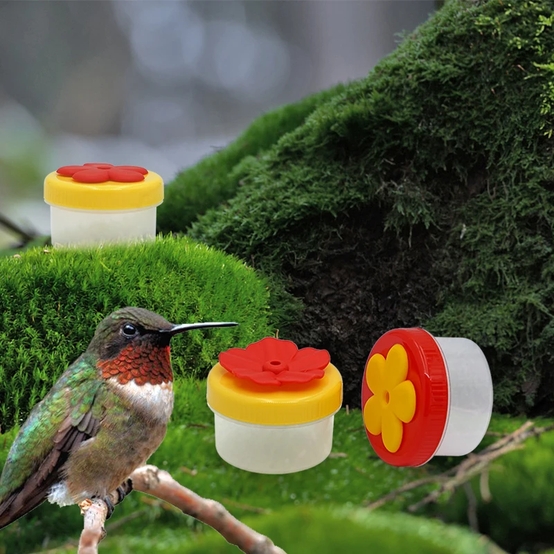 Flower Hummingbird Ring Feeders For Outdoors Bird Feeders Garden