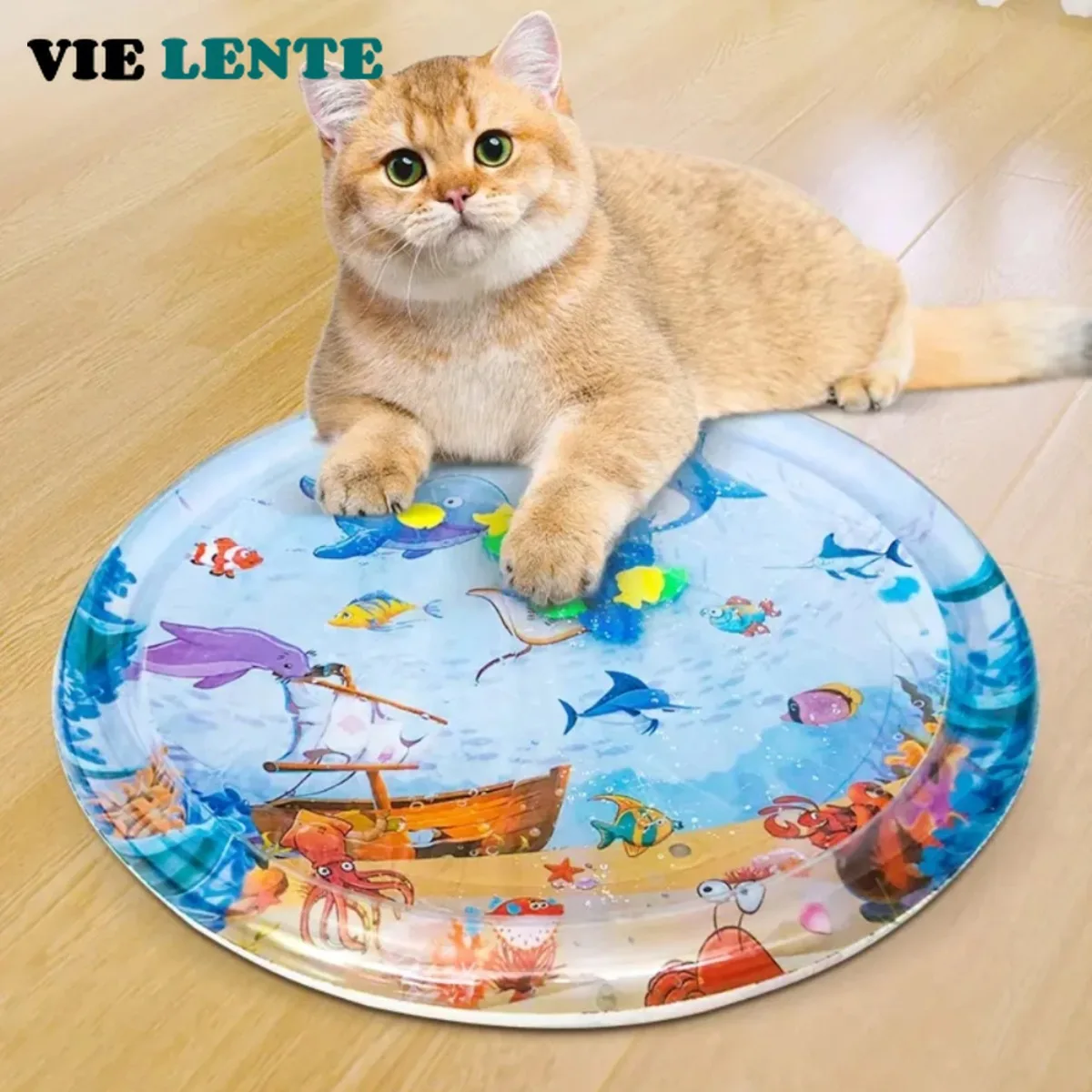 Water Sensory Play Mat Thickened Inflatable Pet Water Bed Cushion Puppy Cats Pet Kennel Top Quality Cool Cold Mat Pet Supplies_voghion.com