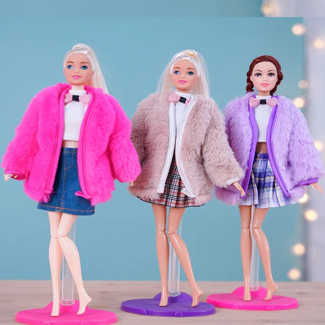 O novo 2023 é adequado para 30cm1 1 polegada roupas de bebê inverno para  barbie plush