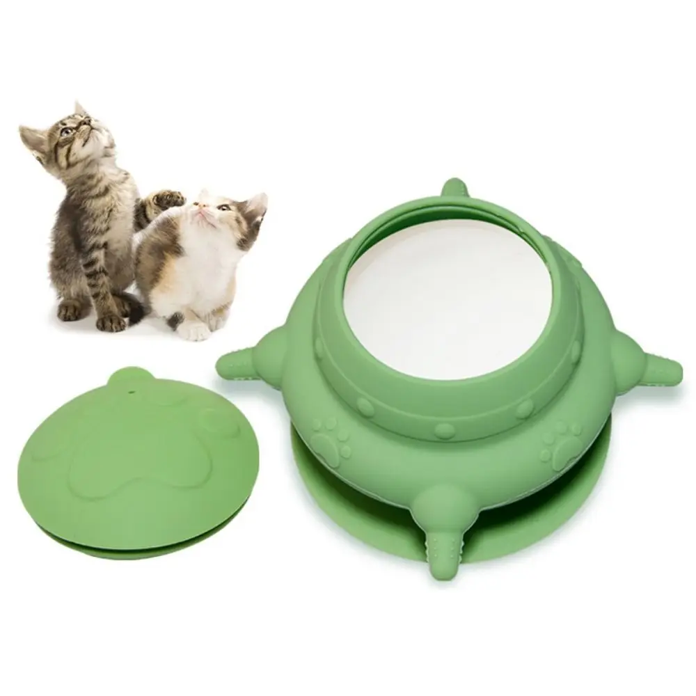 용 크리에이티브 부드러운 실리콘 고양이 젖꼭지 피더, 가정용 토끼 피더, 강아지 우유 병, 고양이 우유 피더, 1PC