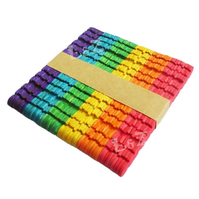 Colorful Popsicle Sticks - AliExpress