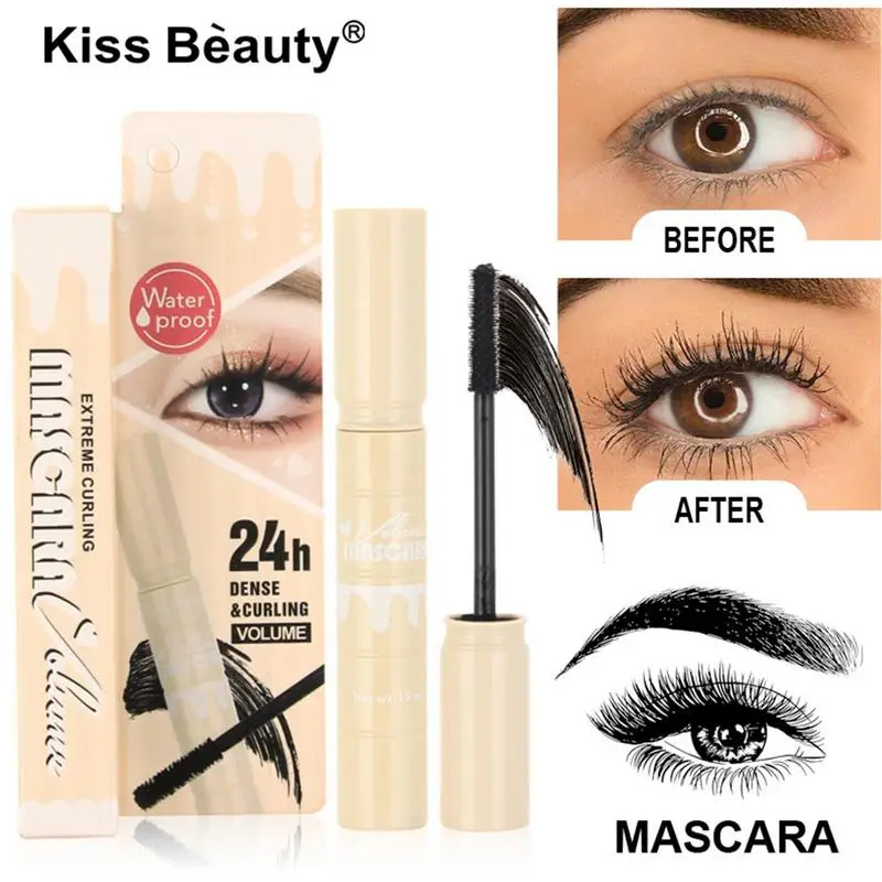 

4D Volume Eyelash Mascara Lengthening Black Lash Eyelash Extension Eye Lashes Brush For Long-Lasting Eye Makeup Cosmetic tool