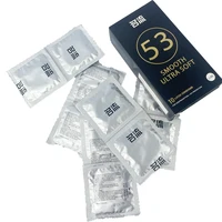20/10 Stück große große Kondome 53 mm PERSONAGE Empfängnisverhütung Plus Size glatte ultraweiche große Penishülle US-MÄNNER großer Penis 2