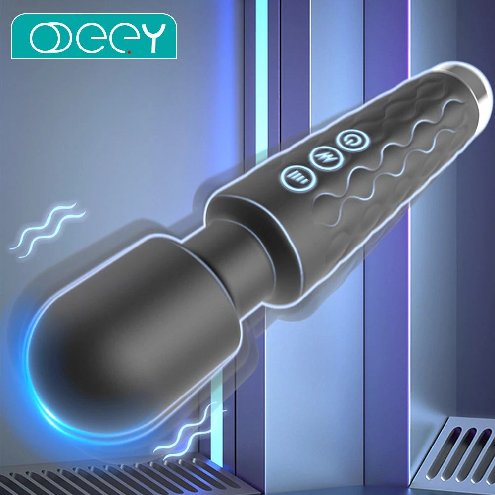20 cm langer AV-Zauberstab-Vibrator, Sexspielzeug für Frauen, 20 Modi, G-Punkt, Klitoris-Stimulation, Massagegerät, persönlicher Masturbator, erotische Waren