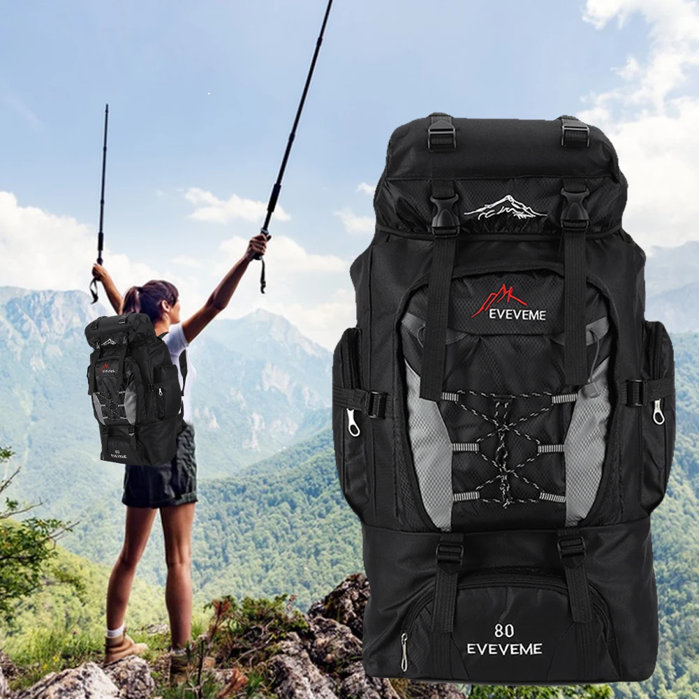 80L Mountain Climbing Backpack 2