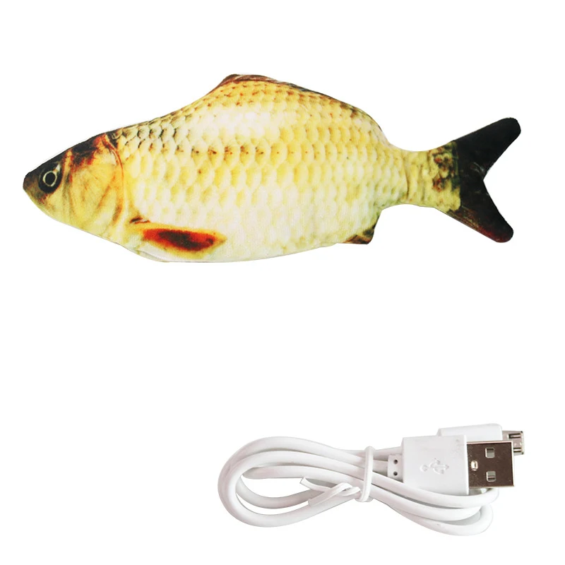 Children's Baby Electric Fish Toy Can Sing Jump Simulation Plush Electric Fish Toy for Sleeping Baby Puzzle Early Education with plush toys