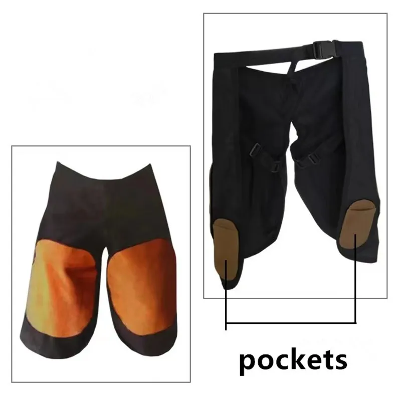 Shoe repair apron, shoe repair pants, horseshoe nail technique, big pocket 5