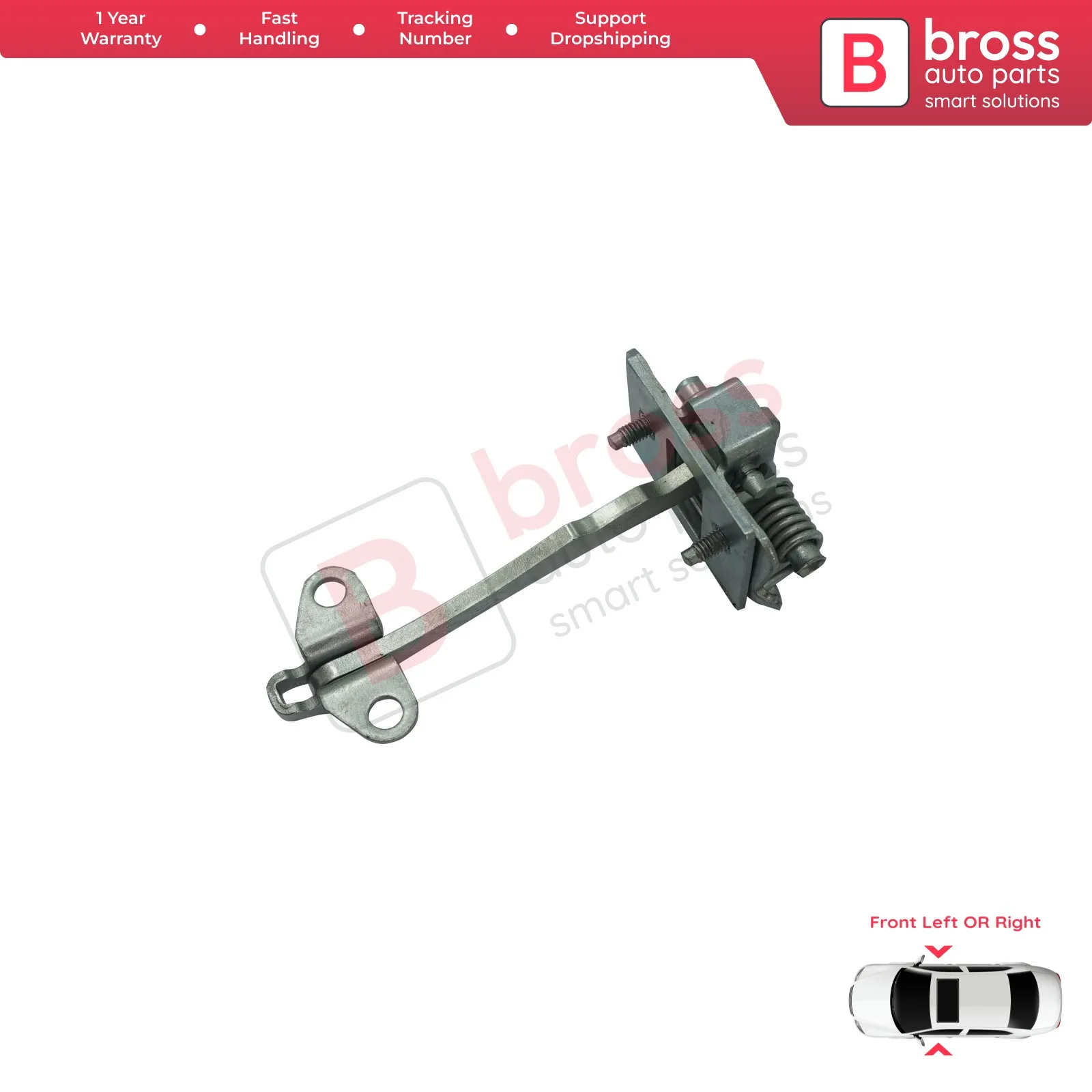 

BDP953 Front Left OR Right Door Catch Hinge Brake Stop Check Strap Limiter 9181G0 9181.G0 for Citroen C5 MK1 DC DE 2001-2008