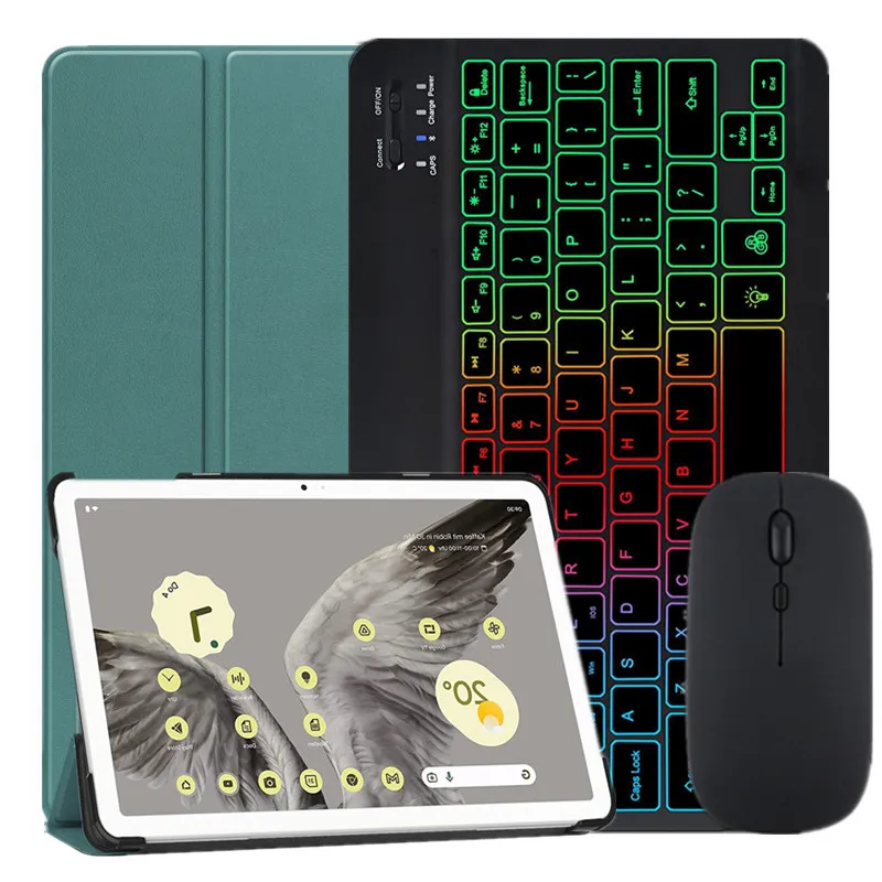 Vibrant Backlit Keyboard Case with Multi-Language Support