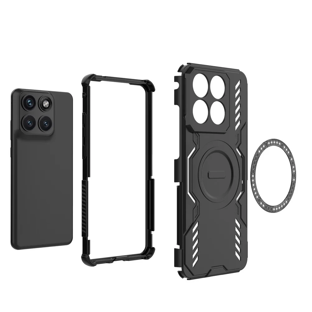 Luxury Armor Heat Dissipation Magnetic Shockproof Cover