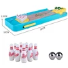 Mini Desktop Bowling Game Toy Funny Indoor Parent-Child Interactive Table Sports Game Toy Bowling Educational Gift For Kids 4
