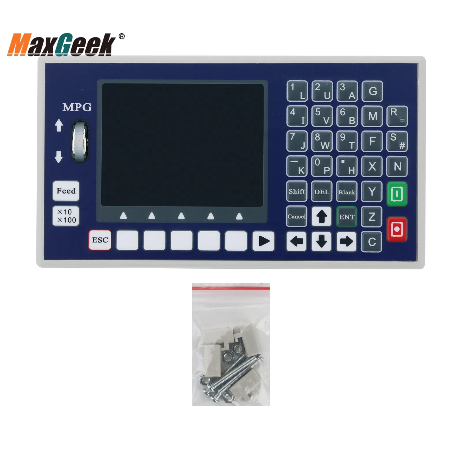 Maxgeek TC55H 1/2/3/4 Axis CNC Controller System G Code