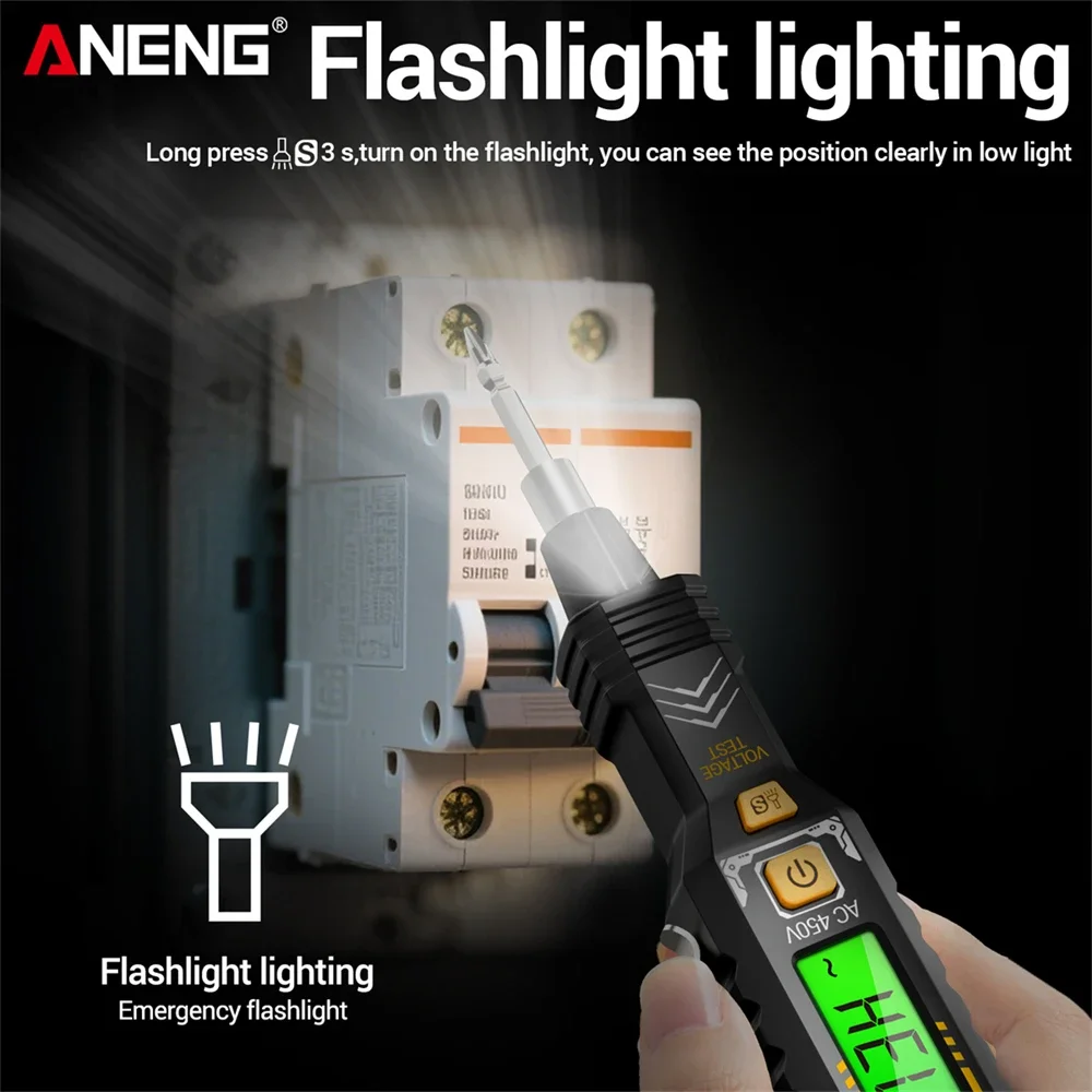 ANENG B20 절연 드라이버 이중 헤드 이중 용도 슬롯 크로스 테스터 펜 스크류 드라이버 수리 전압 측정기 핸드 툴