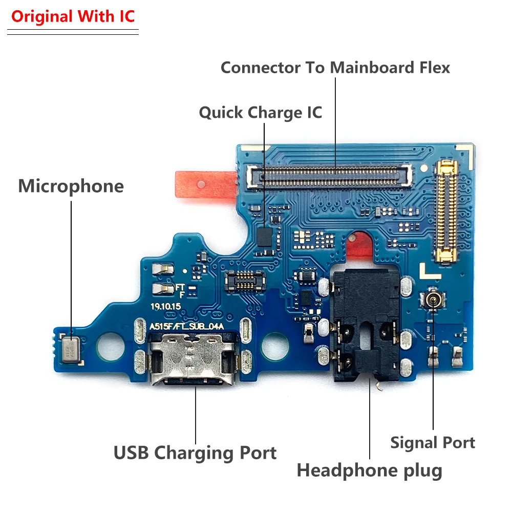 Porto Dock Connector Para Samsung A10S A20S