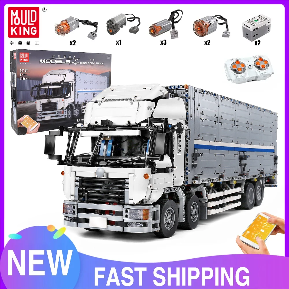 MOULD KING 13139 Technical Car Toys The MOC-1389 APP&RC