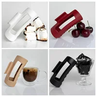 Flexible Soft Silicone Shark Clip with High-End Fee Anti Drop Non Fragile Grip Clip Fashion Hair Grab Girls Clips Hair Accessory