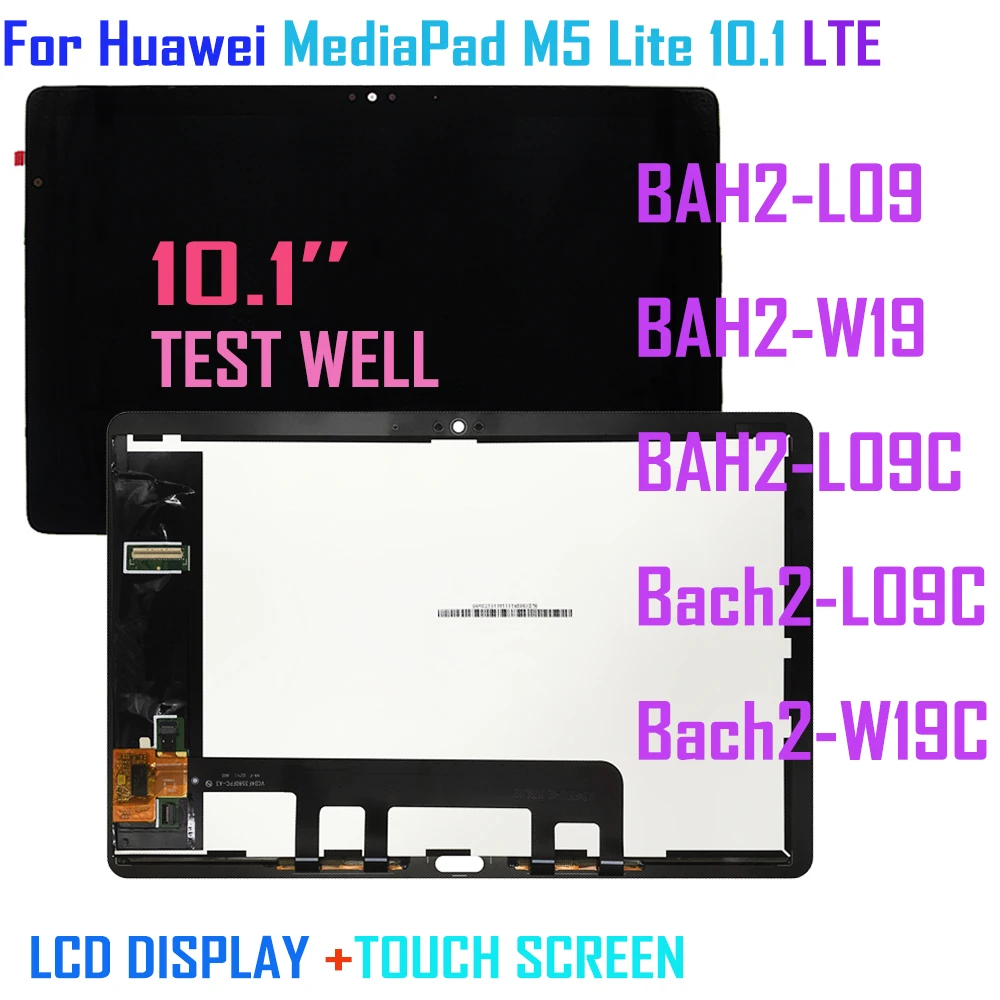 OEM Touch screen LCD assembly 10.1 For Huawei MediaPad M5 Lite LTE 10  BAH2-L09