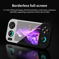 Console de jeu portable Anbernic RG 476H, écran LTPS intégré de 4,7 pouces, joystick 3D Hall, système Android 13, prise en charge de l'assistant IA, FOTA 2