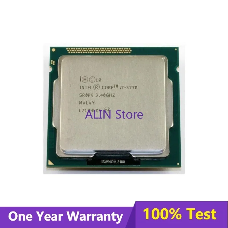 

Used intel Core i7 3770 3.4GHz SR0PK Quad-Core LGA 1155 CPU Processor