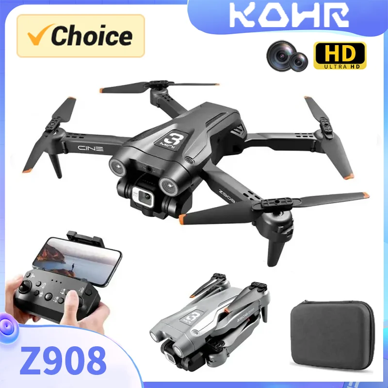 

Квадрокоптер KBDFA Z908 бесщеточный профессиональный, 1080P HD 2,4G WIFI FPV