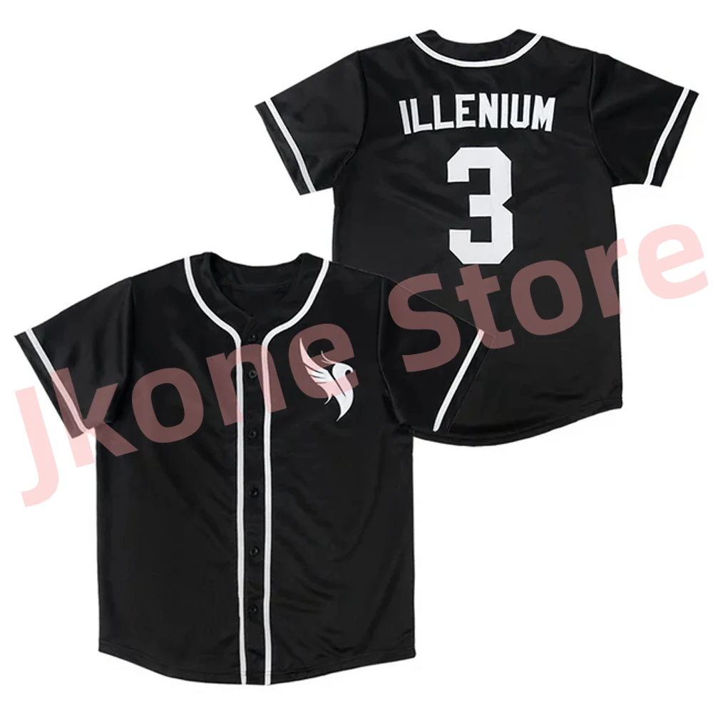 

Illenium Baseball Jacket Tour Logo Merch Women Men Fashion Casual Short Sleeve Tee