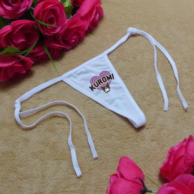 Sexy underwear made with Hello Kitty fabric and pink - Depop