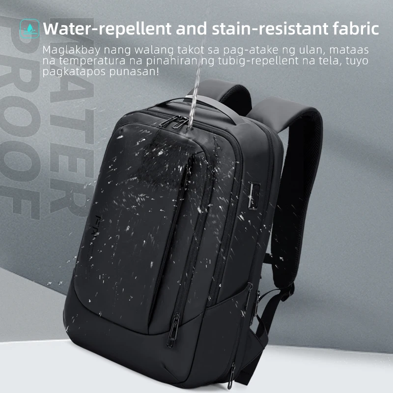 FENRUIEN 2022 Summer New Light Outdoor Travel Bag Multi-compartment Large-capacity Charging Waterproof 15.6-inch Laptop Bag 5