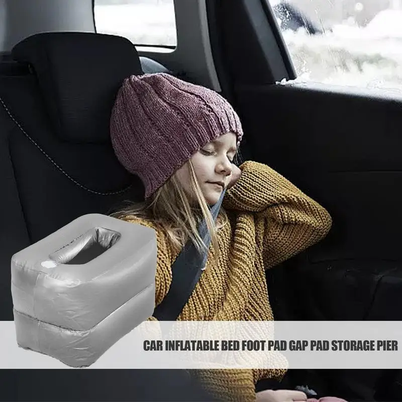 Car Travel Inflatable Mattress Air Bed Rear Clearance Pad Gap Padding Leakproof Car Inflatable Cushion Traveling Accessories