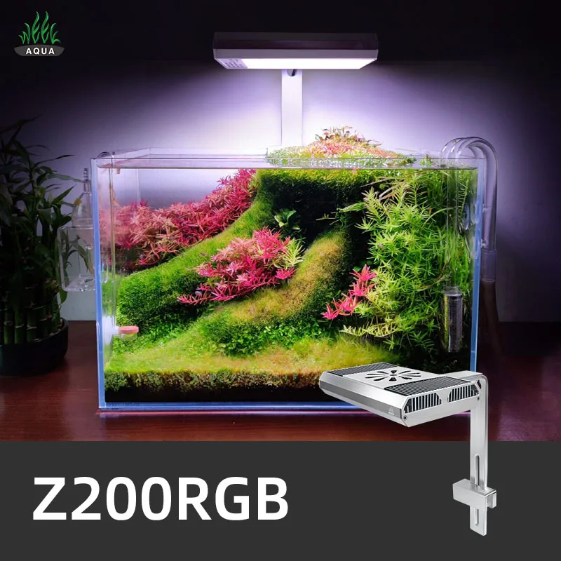 Wholesale 70W RGB Aquarium Lights Dimmable Led Aquarium Light Fixture for Freshwater Lamp Aquascape Led декорация meijing aquarium грот для аквариума греческие развалины 12 х 7 х 9 5 см